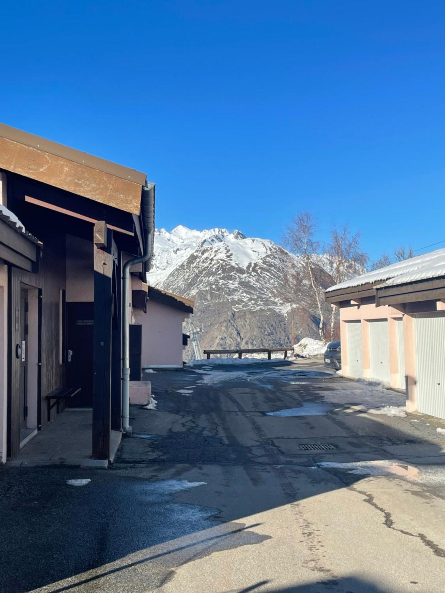 Petit Appartement Labellise Les 2 Alpes Residence Arc En Ciel Telesiege Petite Aiguille 莱德萨阿尔卑斯 外观 照片